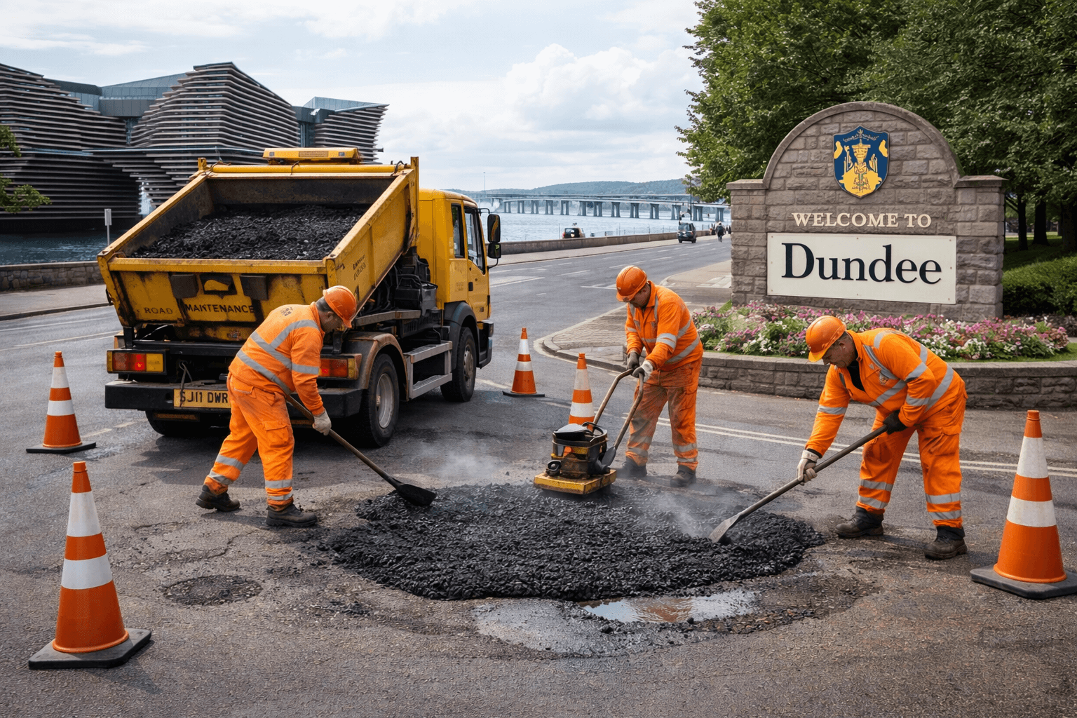 pothole repiars dundee