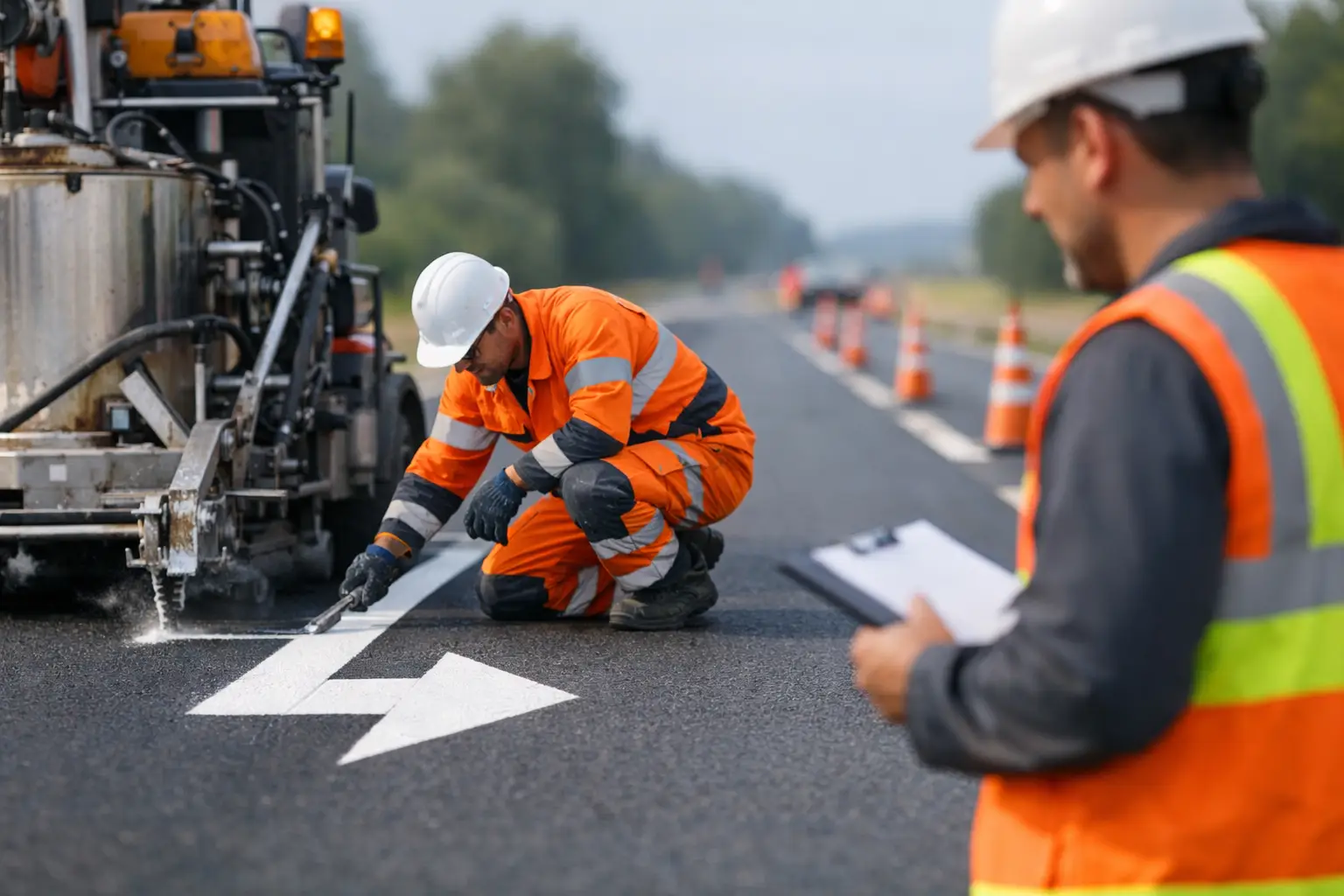 How to Choose Road Marking Contractors