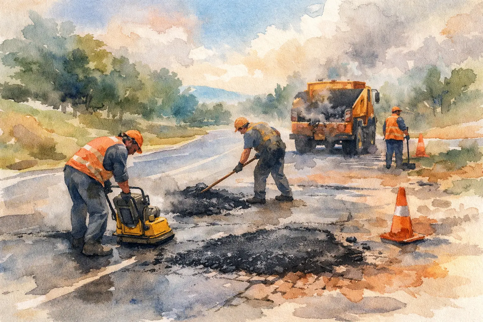 Asphalt Road Repairs That Last
