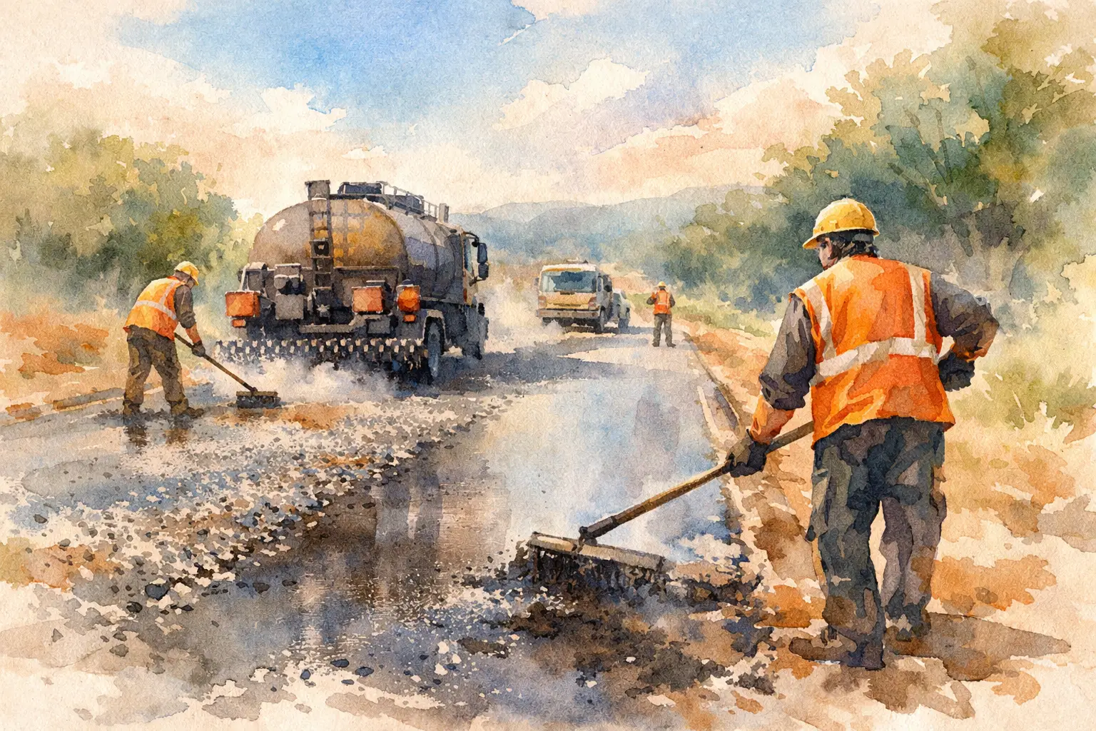 Choosing Bitumen Surface Dressing Contractors