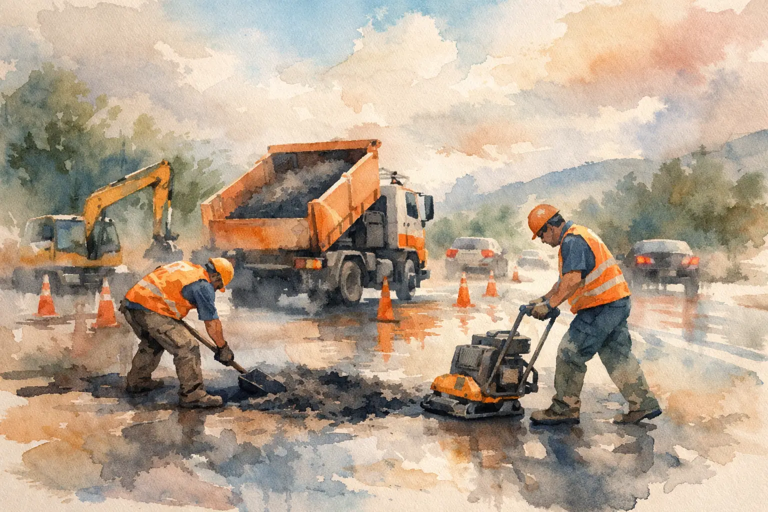 Emergency Road Repairs Done Properly