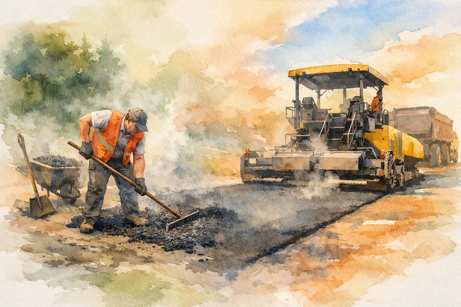 Hand Laid or Machine Laid Asphalt?