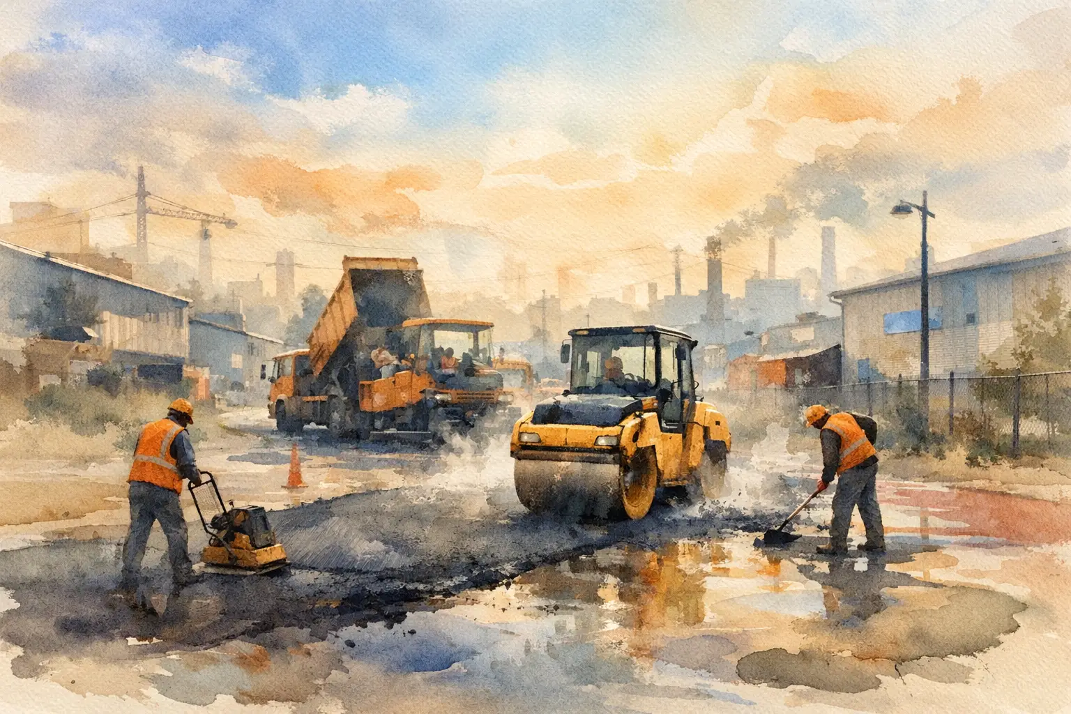 Industrial Estate Road Repairs That Last