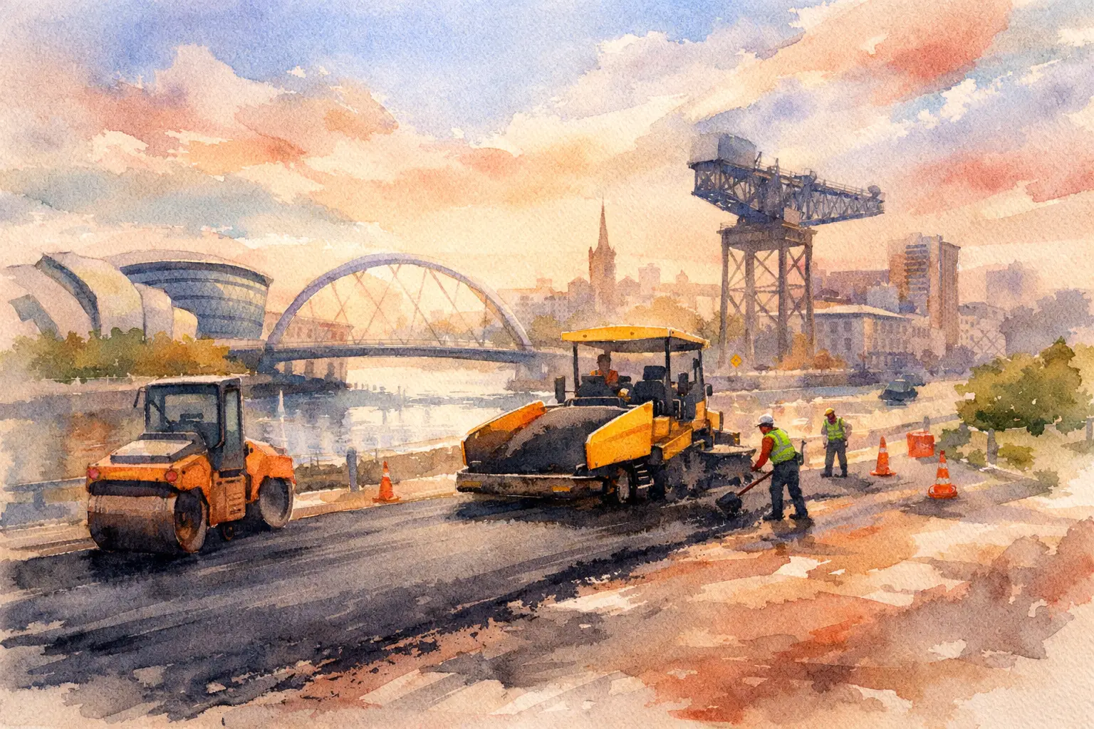 Road Surfacing Glasgow: What to Expect