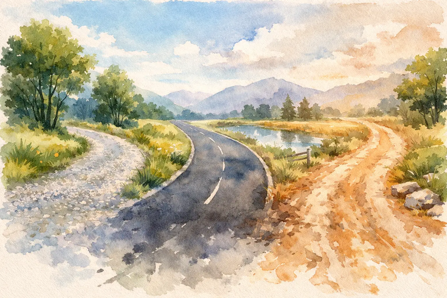 Best Materials for Private Roads Compared