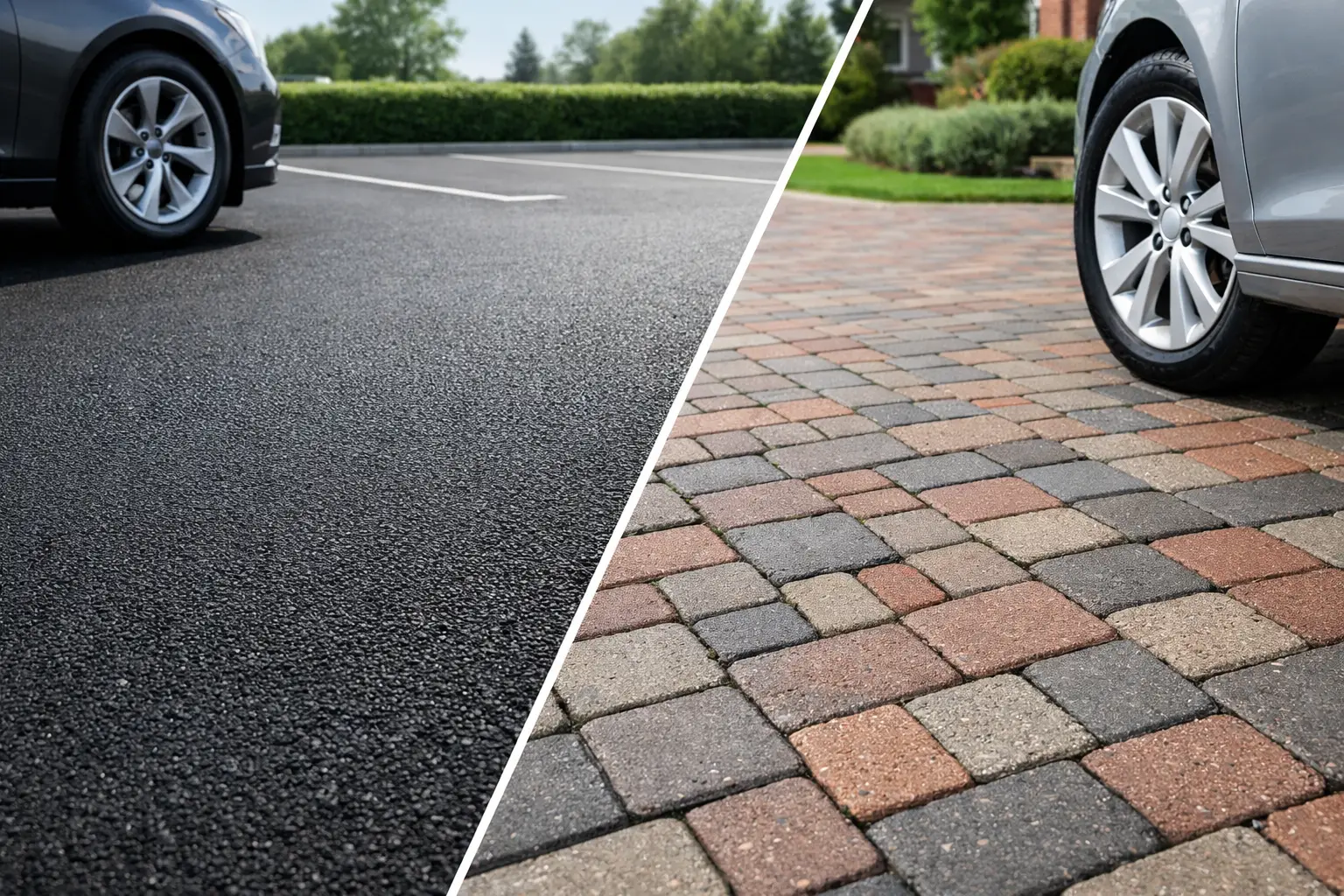 Asphalt vs Block Paving for Drives and Car Parks