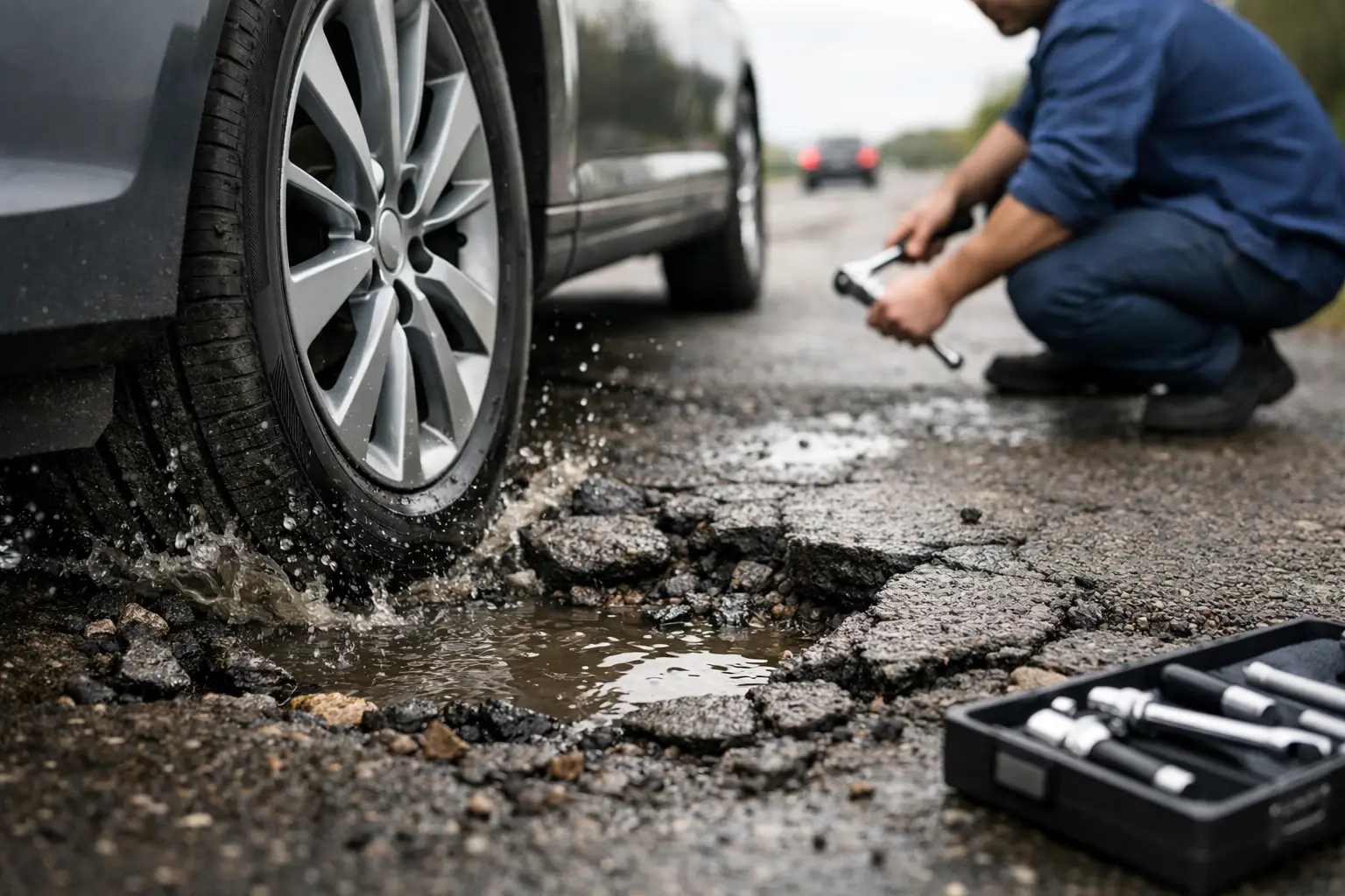 Can Potholes Damage Vehicles? Risks and Repairs