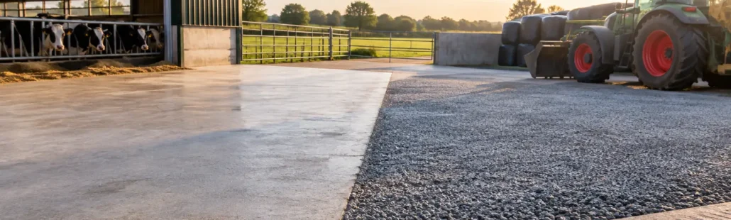 Farm Surfacing Options for Safer Working Yards
