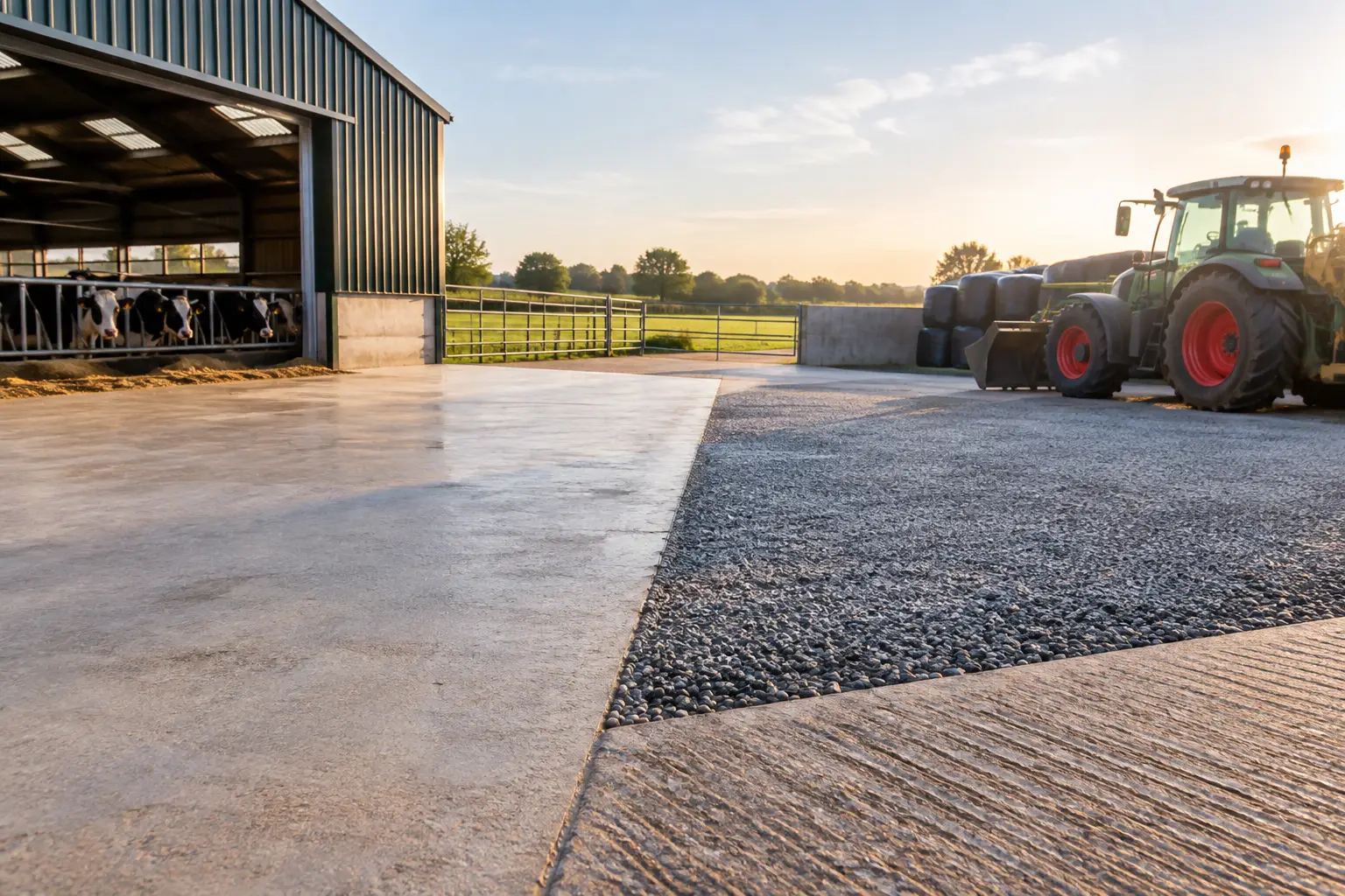 Farm Surfacing Options for Safer Working Yards