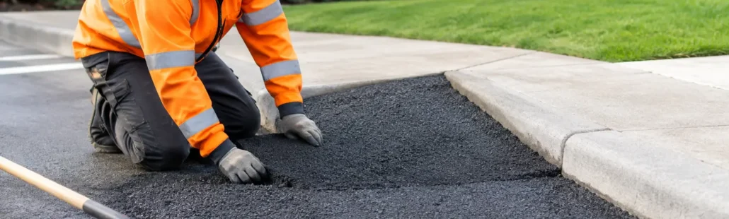 Installing Dropped Kerb Surfacing Properly